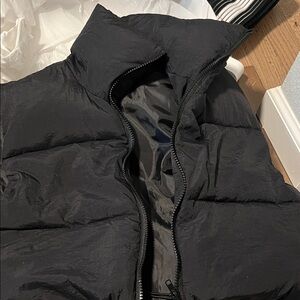 Black Puffer Vest